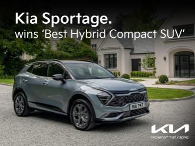 Kia Sportage Hybrid Named 'Best Hybrid Compact SUV' for Second Consecutive Year