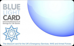 Blue Light Card