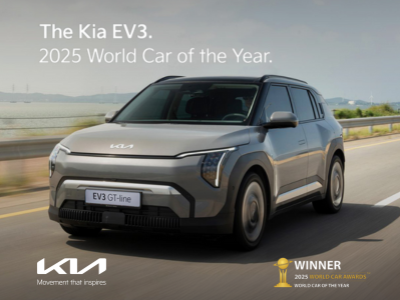 Kia EV3 Wins 2025 World Car of the Year – Available Now at Clarks of Kidderminster