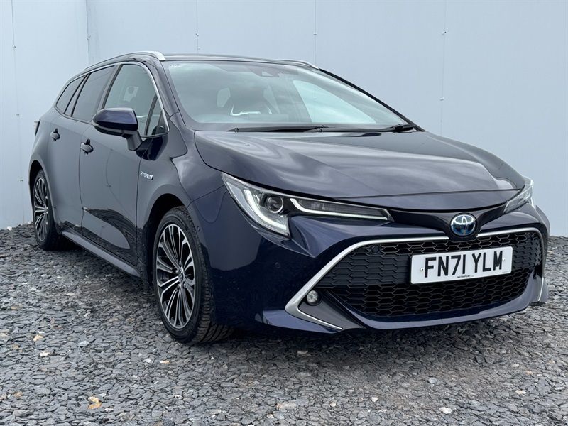 2021 TOYOTA COROLLA 1.8 VVT H GPF EXCEL TOURING SPORTS 5DR PETROL HYBRID CVT EURO... photo