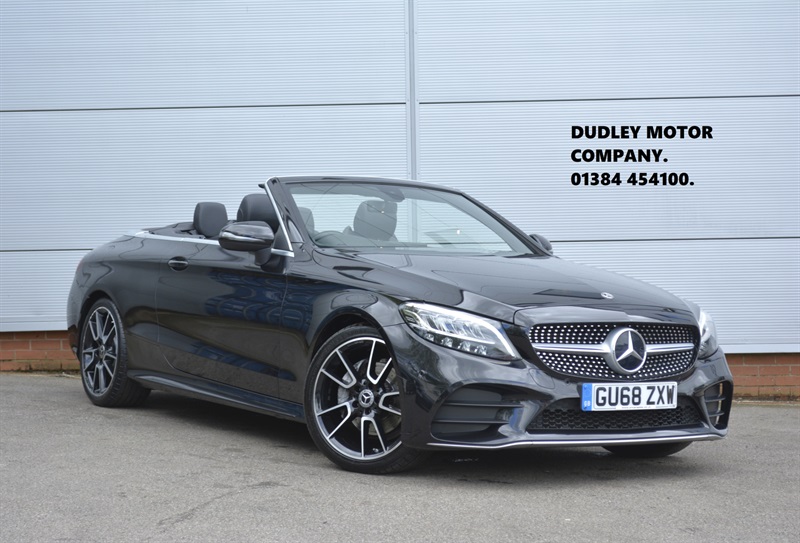 2018 MERCEDES C CLASS 2.0 C220D AMG LINE CABRIOLET 2DR DIESEL G TRONIC EURO 6 S... photo