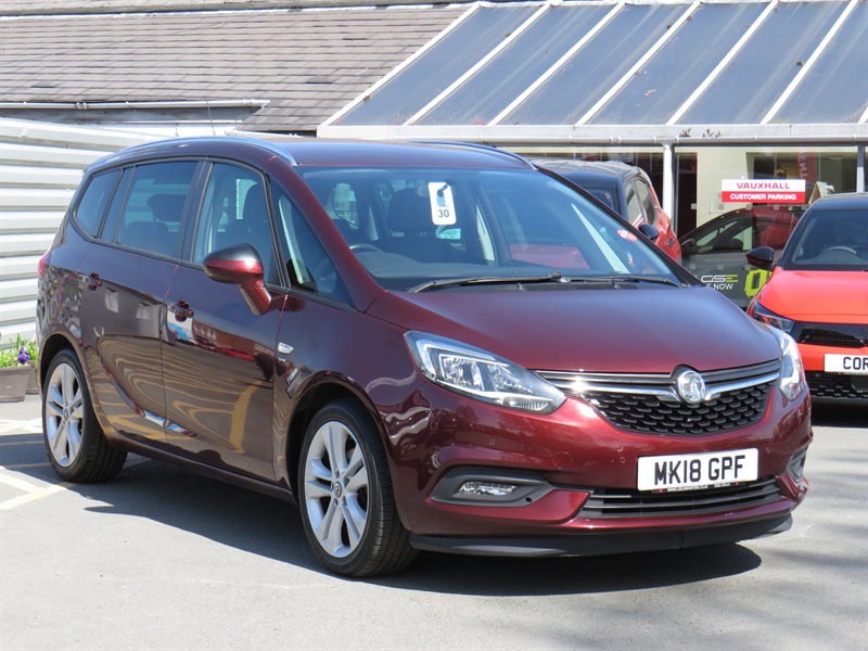 2018 VAUXHALL ZAFIRA 1.4I TURBO SRI NAV MPV 5DR PETROL MANUAL EURO 6 140 PS... photo
